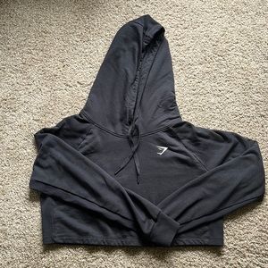 Gym shark crop hoodie. Barely worn mostly just hangs in the closet